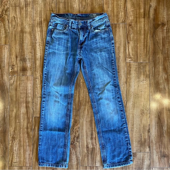 BUFFALO DAVID BRITTON Boys Blue Jean Evan Slim Size 12 - Picture 1 of 15